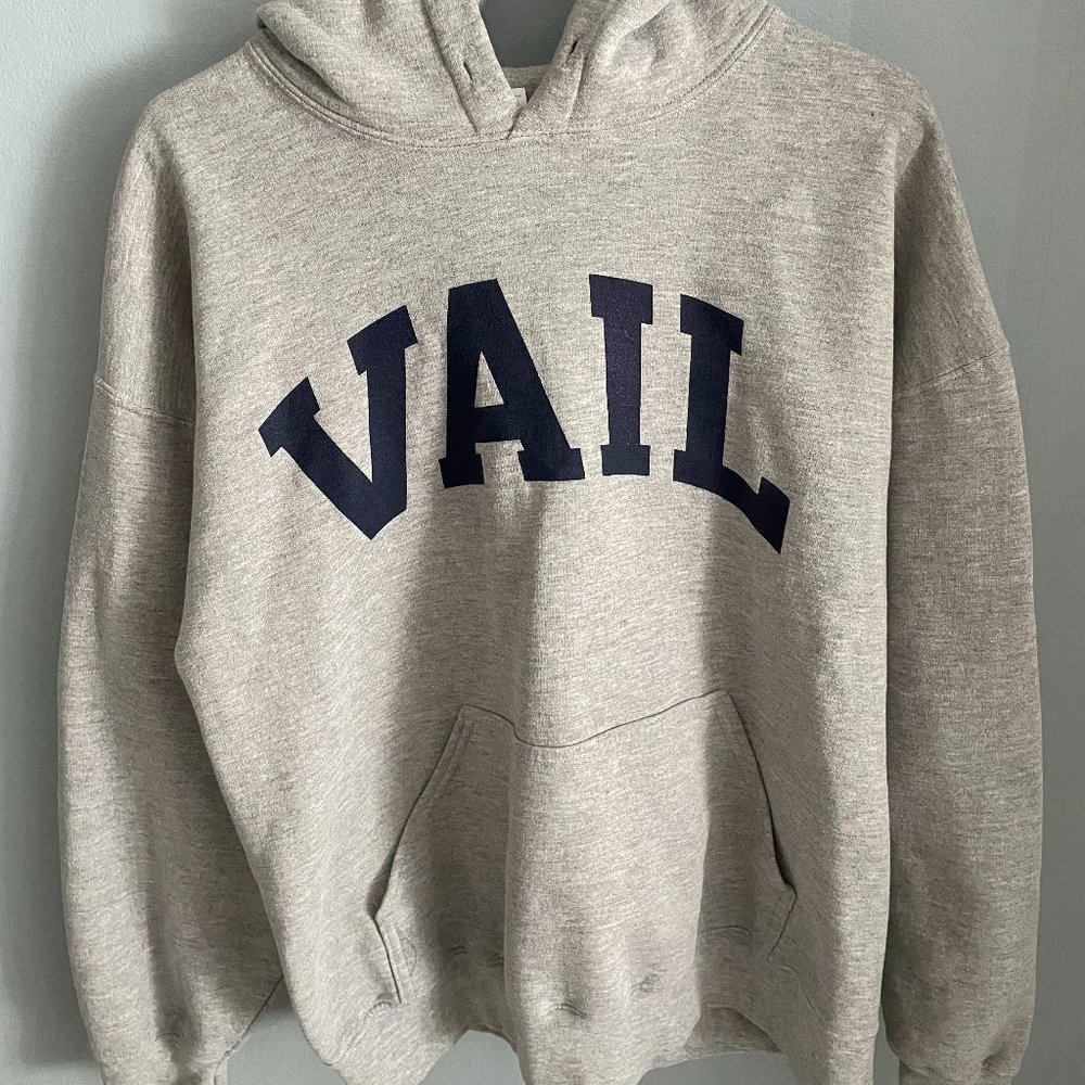 Gray VAIL Hoodie